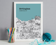 Load image into Gallery viewer, Personalised Nottingham Print-7
