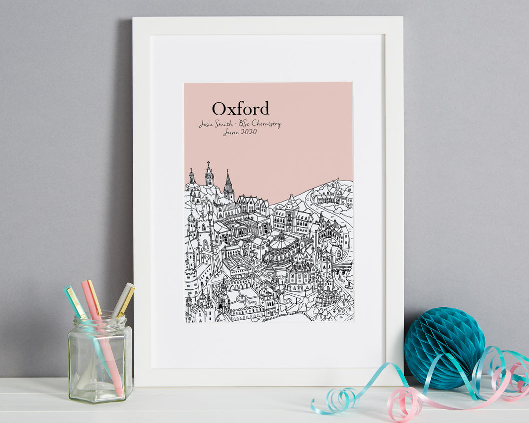 Personalised Oxford Graduation Gift