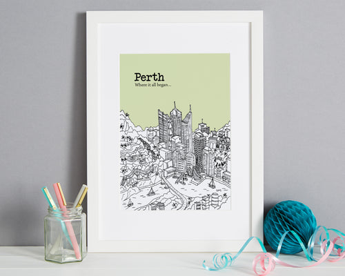 Personalised Perth Print-1
