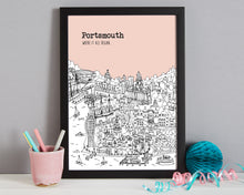 Load image into Gallery viewer, Personalised Portsmouth Print-6

