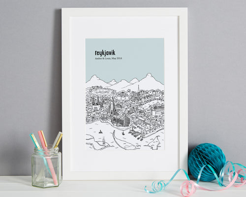 Personalised Reykjavik Print-1
