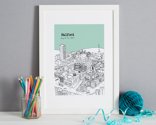 Personalised Salford Print-1