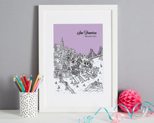 Load image into Gallery viewer, Personalised San Francisco Print-1
