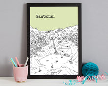 Load image into Gallery viewer, Personalised Santorini Print-3
