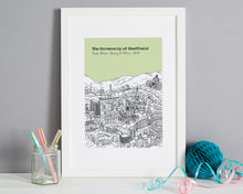 Load image into Gallery viewer, Personalised Sheffield Graduation Gift
