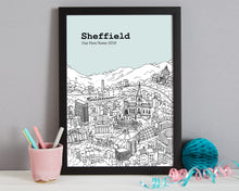 Load image into Gallery viewer, Personalised Sheffield Print-8
