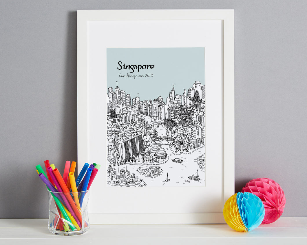 Personalised Singapore Print-1