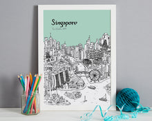 Load image into Gallery viewer, Personalised Singapore Print-7
