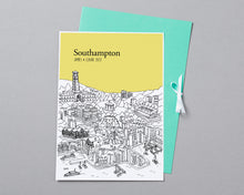 Load image into Gallery viewer, Personalised Southampton Print-6
