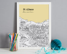 Load image into Gallery viewer, Personalised St Albans Print-3
