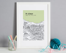 Load image into Gallery viewer, Personalised St Albans Print-1
