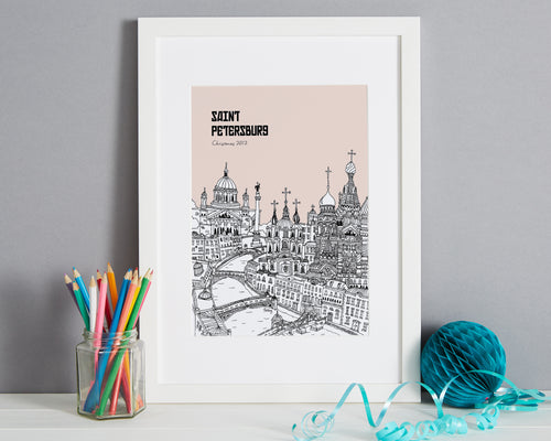 Personalised St Petersburg Print-1