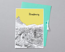 Load image into Gallery viewer, Personalised Strasbourg Print-4
