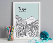 Load image into Gallery viewer, Personalised Tokyo Print-5

