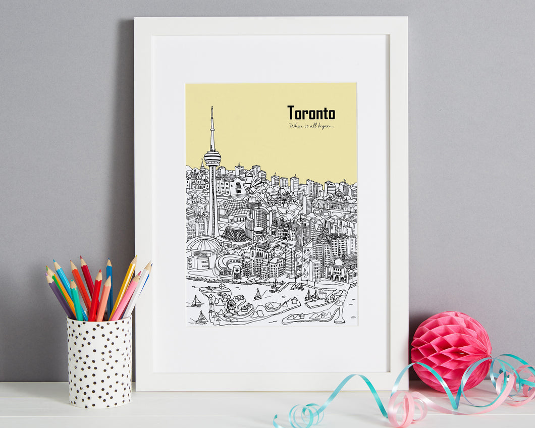 Personalised Toronto Print-1