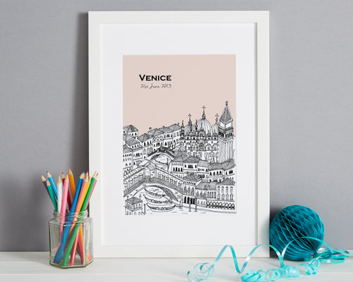Personalised Venice Print-1