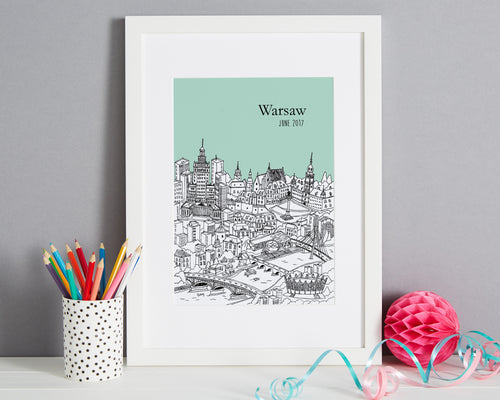 Personalised Warsaw Print-1