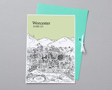 Load image into Gallery viewer, Personalised Worcester Print-4
