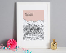 Load image into Gallery viewer, Personalised Worcester Print-1
