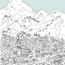 Load image into Gallery viewer, Personalised Zermatt Print-2
