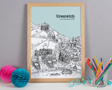 Load image into Gallery viewer, Personalised Greenwich Print
