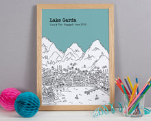 Load image into Gallery viewer, Personalised Lake Garda Print
