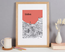Load image into Gallery viewer, Personalised Lisbon Print

