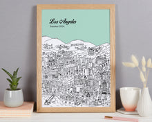 Load image into Gallery viewer, Personalised Los Angeles Print
