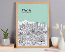 Load image into Gallery viewer, Personalised Madrid Print
