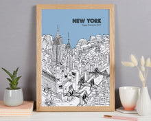 Load image into Gallery viewer, Personalised New York Print
