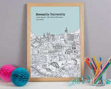 Load image into Gallery viewer, Personalised Newcastle Graduation Gift
