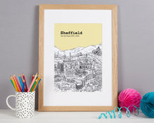 Load image into Gallery viewer, Personalised Sheffield Print
