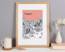 Load image into Gallery viewer, Personalised Singapore Print
