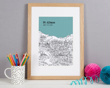 Load image into Gallery viewer, Personalised St Albans Print

