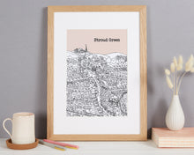 Load image into Gallery viewer, Personalised Stroud Green Print

