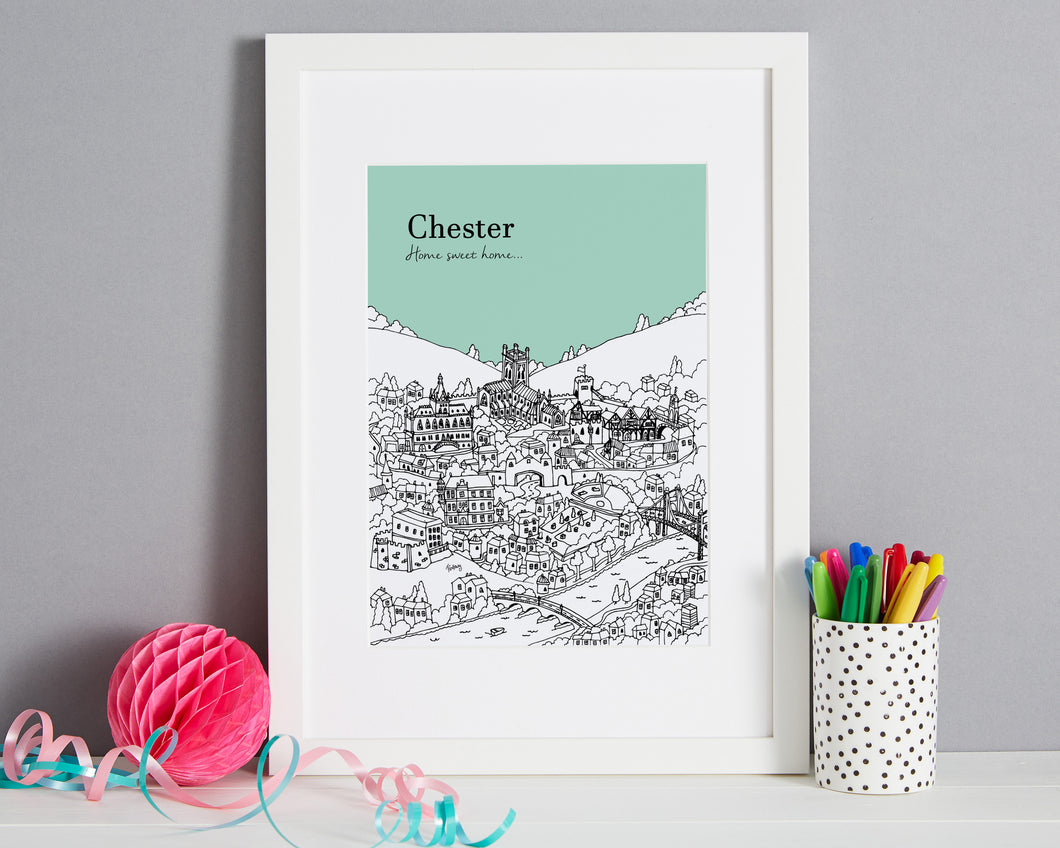 Personalised Chester Print-1