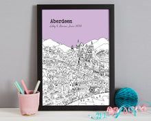 Load image into Gallery viewer, Personalised Aberdeen Print
