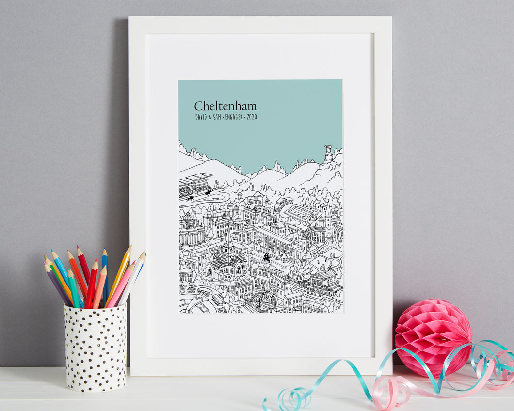 Personalised Cheltenham Print