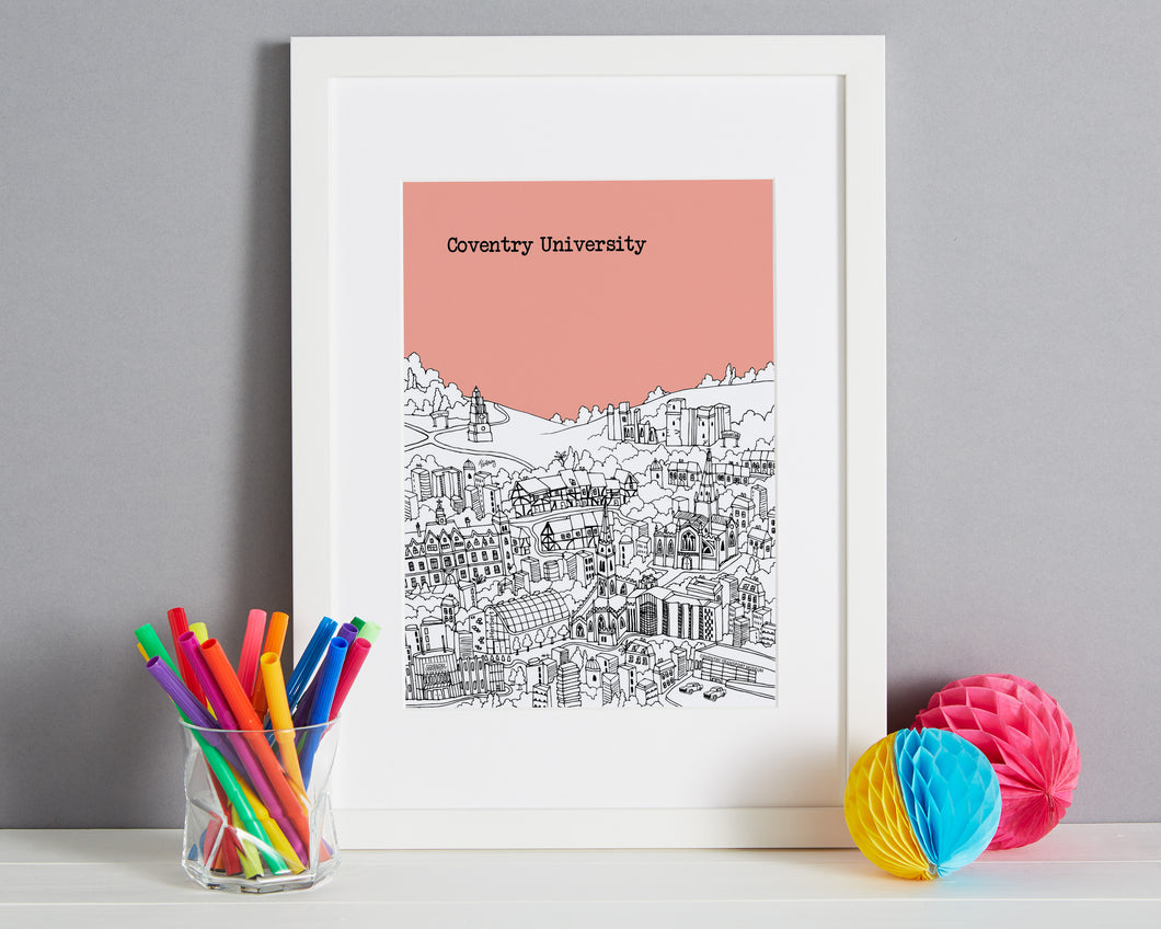 Personalised Coventry Graduation Gift