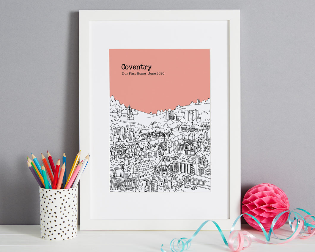 Personalised Coventry Print