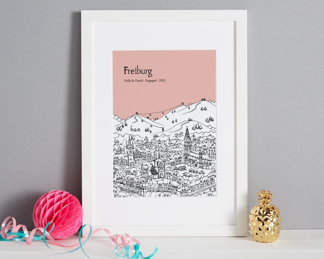 Personalised Freiburg Print