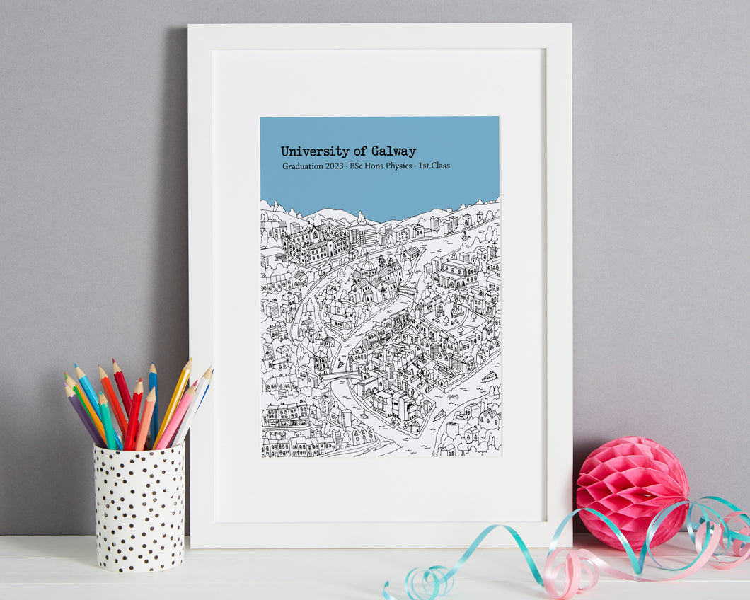 Personalised Galway Graduation Gift