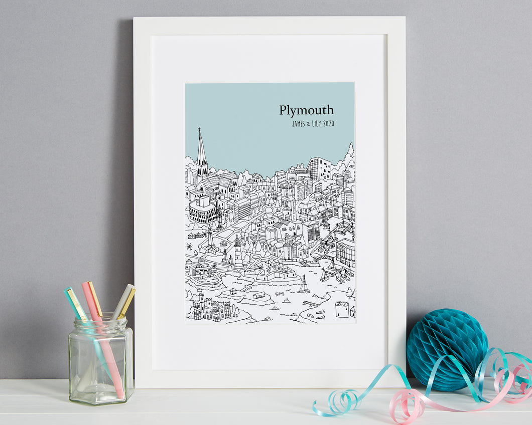 Personalised Plymouth Print