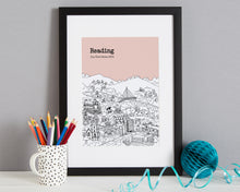 Load image into Gallery viewer, Personalised Reading Print
