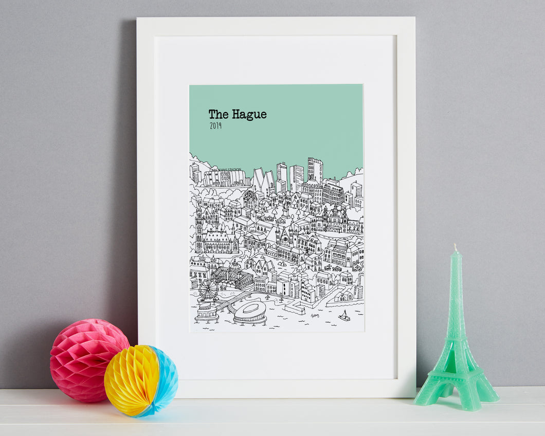 Personalised The Hague Print