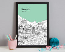 Load image into Gallery viewer, Personalised Warwick Print
