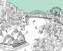 Load image into Gallery viewer, Personalised Sydney Print-2
